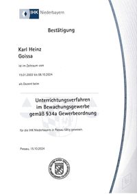 Beendigung Dozentent&auml;tigkeit 08.10. 2024-2